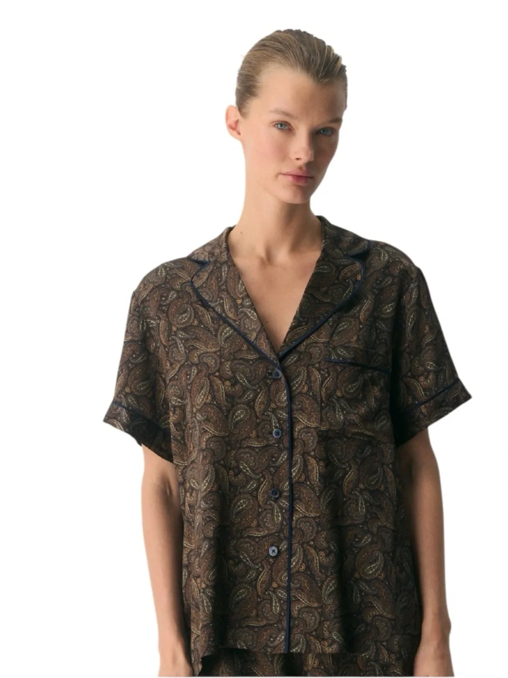 Aritzia NWT 
Nightside Silk Pajama Pant & Top in Size S - Picture 3 of 13